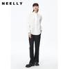 NEELLY纳俪商场同款2022秋季新款白色衬衫女立领飘带简约上衣休闲N22083B01105 商品缩略图2