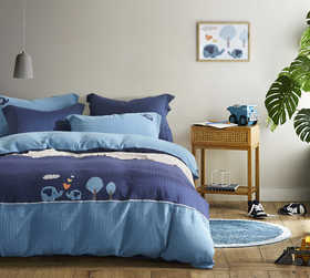 远梦双层纱床单四件套