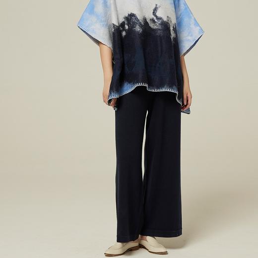 疗愈羊绒| 四季款针织羊绒女式直筒裤  SJF94K319K 商品图6