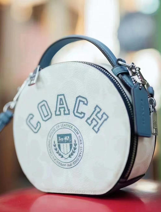 👜coach 8月新款超受欢迎的圆饼包，特价🉐️💰1299美国🇺🇸直邮到手 商品图3