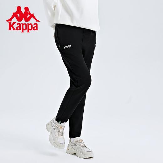 卡帕（Kappa） Kappa卡帕运动裤2022新款女针织长裤休闲小脚卫裤锥形裤K0C62AK01 商品图2