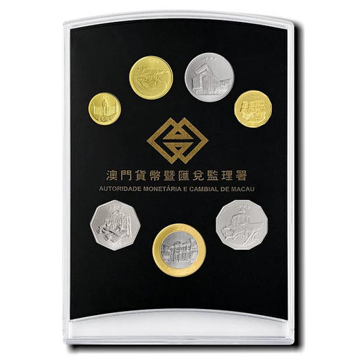 1999年澳门回归精制纪念币7枚全套 原装礼盒 商品图3