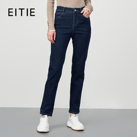 EITIE爱特爱秋冬新款女裤时尚休闲女装高腰裤子6705414