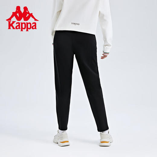 卡帕（Kappa） Kappa卡帕运动裤2022新款女针织长裤休闲小脚卫裤锥形裤K0C62AK01 商品图1