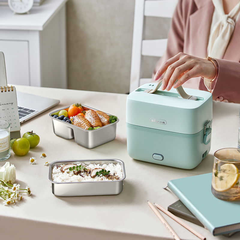 【小程序】Bear/小熊电热饭盒上班族便携可插电加热蒸煮不锈钢内胆DFH-B12E1