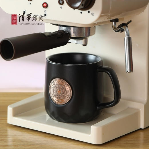 清华大学校徽款金属徽章马克杯 商品图7