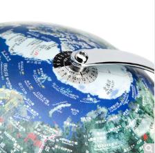 【2022开学季】得力(deli)32cm大号LED灯立体浮雕地球仪 学生高清中英文对照教学 儿童节礼物 2165 商品图2