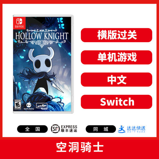 Switch游戏 空洞骑士 中文版 商品图0