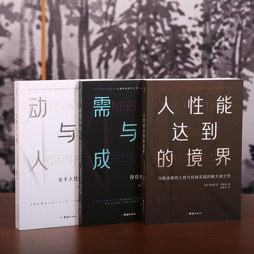 人性能达到的境界+需要与成长+动机与人格 商品图1