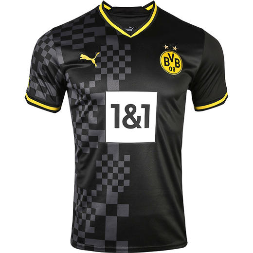 PUMA/彪马 BVB AWAY Jersey Replica w/ Sponsor22-23赛季多特蒙德客场球迷版比赛球衣76588402 商品图5