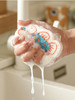 日本霜山木浆棉洗碗海绵可悬挂清洁海绵擦可爱百洁布厨房清洁工具 商品缩略图2