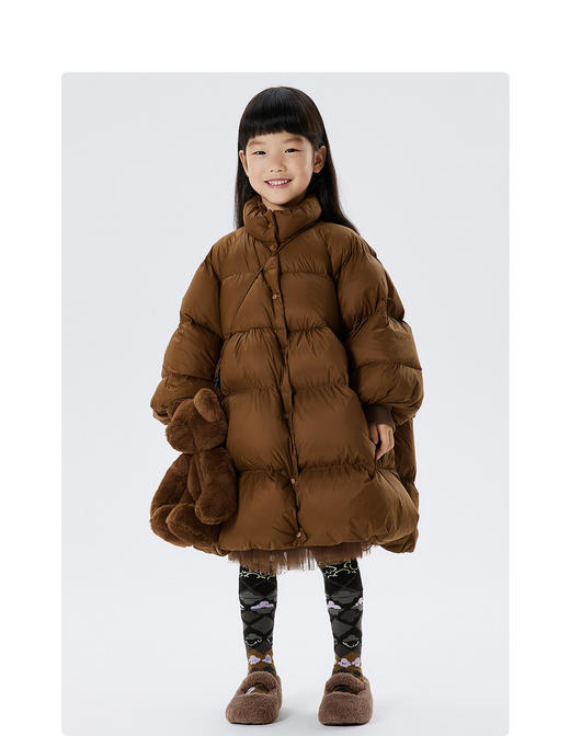 江南布衣童  22年秋款  棉质保暖印花打底裤袜   6M8N10720 商品图4