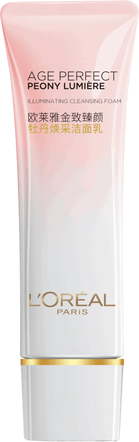 【预售】欧莱雅金致牡丹系列 牡丹焕采洁面乳 125ml 原价230元