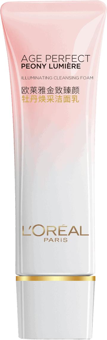 【预售】欧莱雅金致牡丹系列 牡丹焕采洁面乳 125ml 原价230元 商品图0