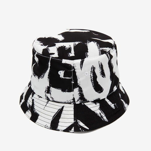 ALEXANDER MCQUEEN 亚历山大.麦昆 女士 McQueen 涂鸦印花渔夫帽 混色 708945 3404Q 1078 商品图1
