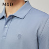 【菁英同款】名盾商务凉感POLO衫桑蚕丝男装翻领短袖T恤夏季22483 商品缩略图2