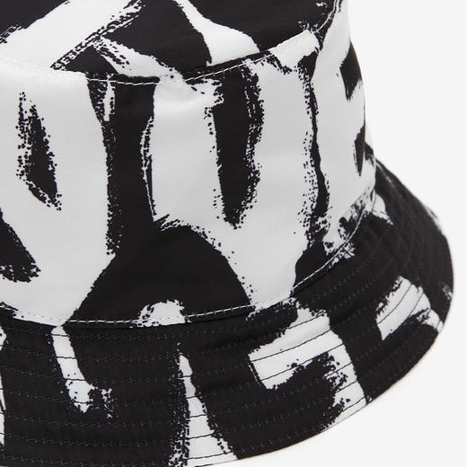 ALEXANDER MCQUEEN 亚历山大.麦昆 女士 McQueen 涂鸦印花渔夫帽 混色 708945 3404Q 1078 商品图2