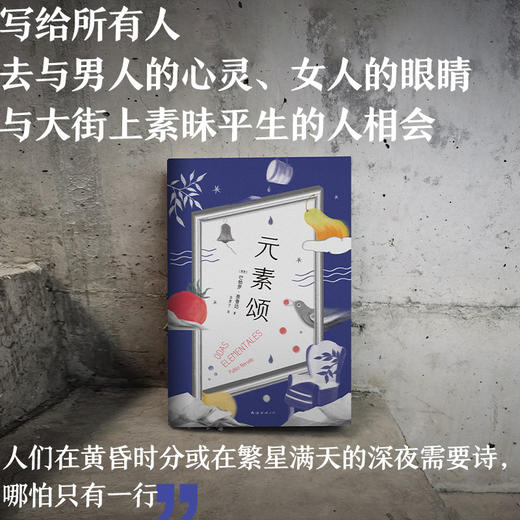 元素颂 巴勃罗·聂鲁达 著 文学 商品图1