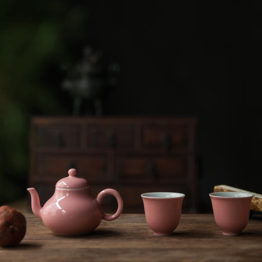 抱翁堂--桃花片盖碗思婷壶 商品图1