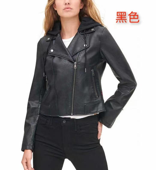 美国直邮499元🉐Levi's李维斯女士秋冬仿皮衣外套 商品图4