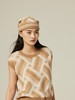 羊绒桑蚕丝提花帽子 SJF94P294K 商品缩略图3