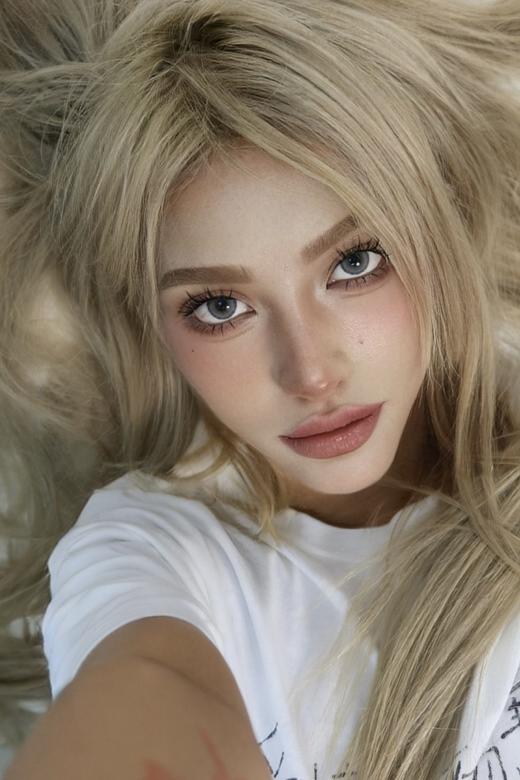 con4u 日抛 蓝盐喔喔wowo 直径14.5mm着色14.0mm 商品图5