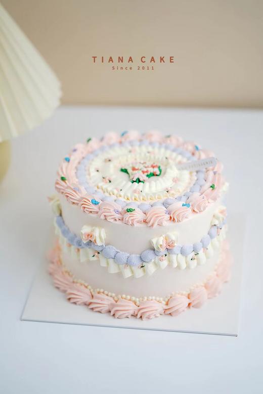 【复古奶油款】复古精致花花 商品图2