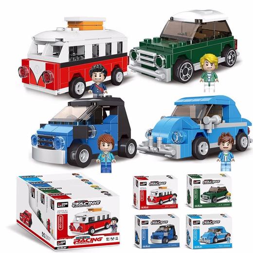 迪库积木-迷你回力车 商品图1