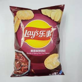 乐事薯片飘香麻辣锅味70g
