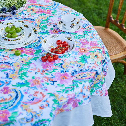 烂漫四季系列欧式奢华双层桌布 商品图3