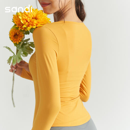 SANDI品牌长袖罩衫不可插胸垫SJ19013 商品图3