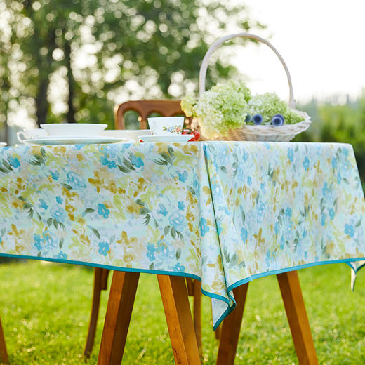 绽放系列防水放油免洗桌布北欧简约 商品图1