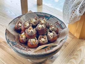 鸡胸芝士碱水球