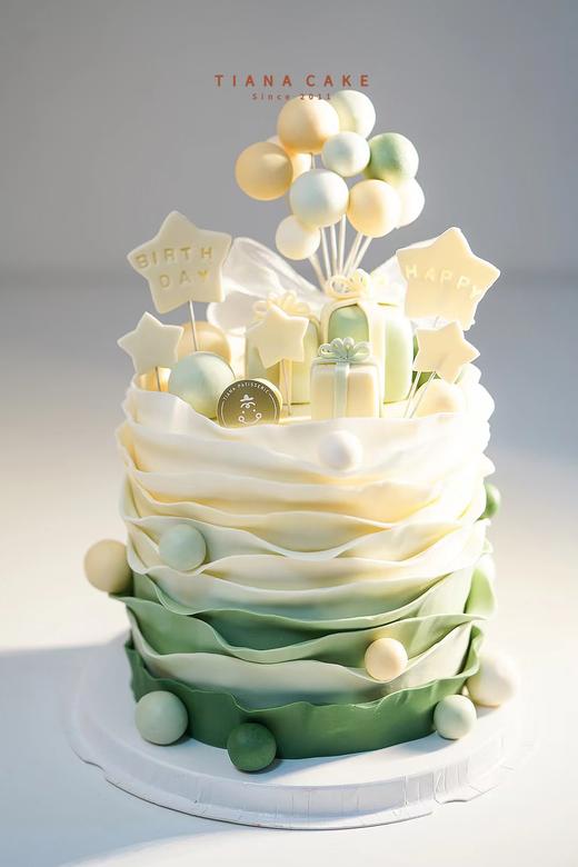 6寸加高翻糖渐变 商品图1