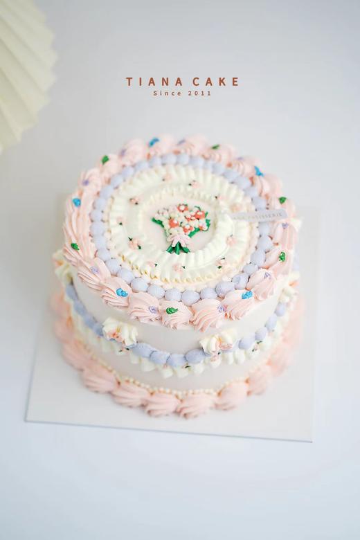 【复古奶油款】复古精致花花 商品图1