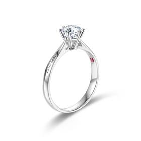 牵手一生18K金钻戒定制【戒托】DR0007