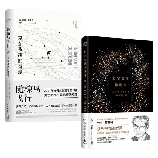 随椋鸟飞行  复杂系统的奇境+七堂极简物理课 套装2册 卡洛·罗韦利 等著 科普读物 商品图0