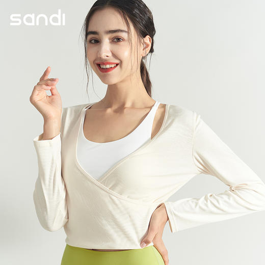 SANDI品牌长袖罩衫SL19002 商品图3