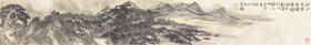 温骧 2022年 新作国画《江山千里图》  保真！
