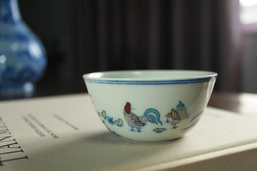 复刻成化斗彩鸡缸杯70cc 商品图3