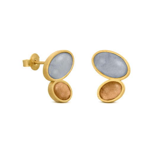 北京仓｜Joidart-Alegria-双色 Murano玻璃 耳钉［西班牙设计师］ 商品图1