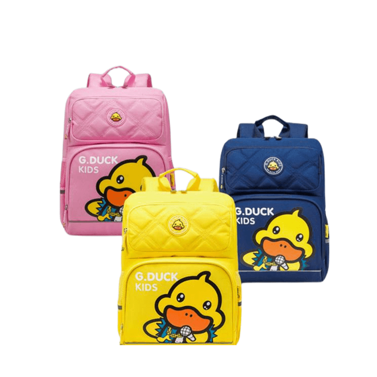 【自营】G.DUCK小黄鸭新款2022书包男小学儿童一三六年级减负双肩包40cm*27cm/双肩背包超轻37cm*27cm
