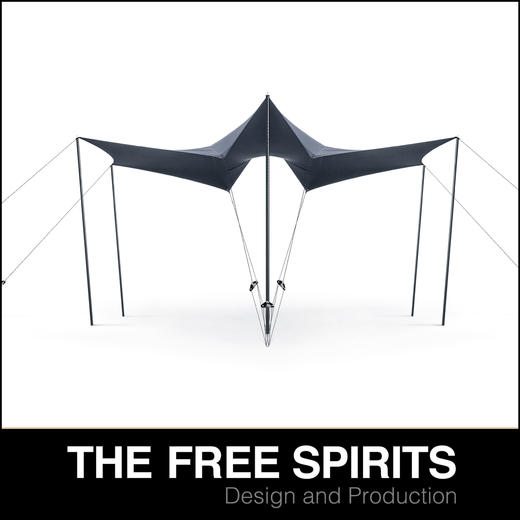 自由之魂 半山腰黑胶天幕Hillside Tarp 商品图2