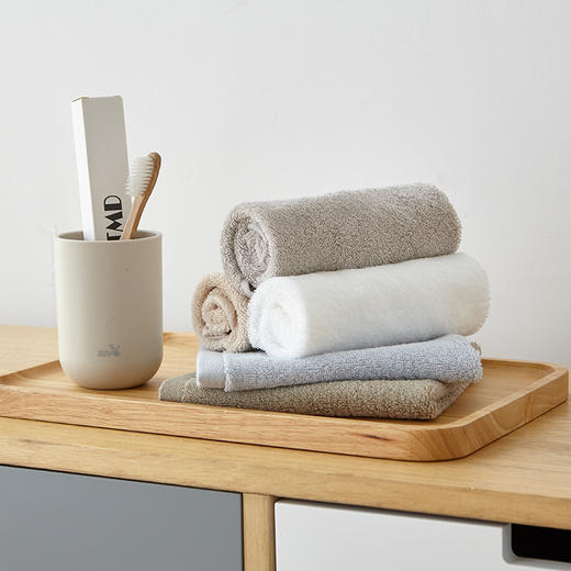 素境方巾单条 34*34cm 无印良品 商品图3