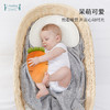 i-babyNF小粉猪/胖萝卜 海岛绒靠枕 商品缩略图4