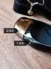 skp奢品牌代工厂定制——不磨脚的超软漆皮玛丽珍方跟鞋！超显瘦包脚！超软头层胎牛漆 柔软羊皮里 鞋跟包面皮！北京SKP商场线下款跟单 某明星同款车厘子色/黑金配色 4CM粗跟行走不累脚 精致复古方头 商品缩略图5