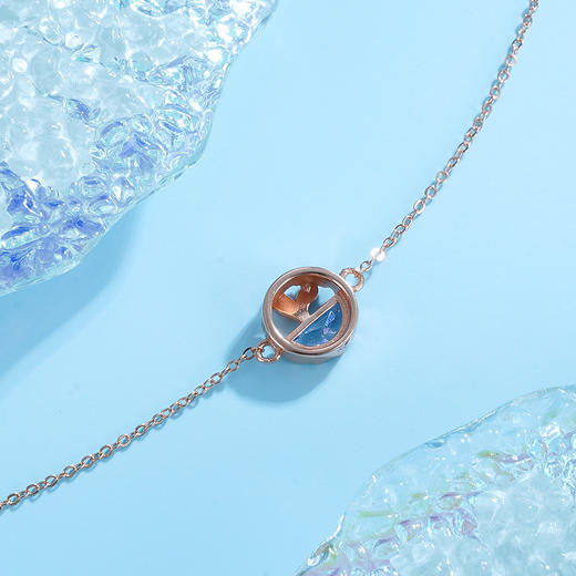 【心向海洋】子佩集S925银鱼尾海洋几何镂空手链【ZJHY- A000482M】镀金2208 商品图8