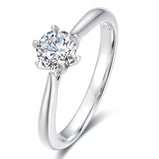 牵手一生18K金钻戒定制【戒托】DR1995 商品图0