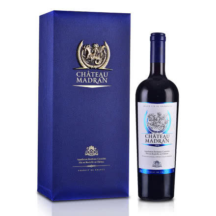 法国（梦特骑士）城堡干红葡萄酒（蓝骑士）750ml 商品图1