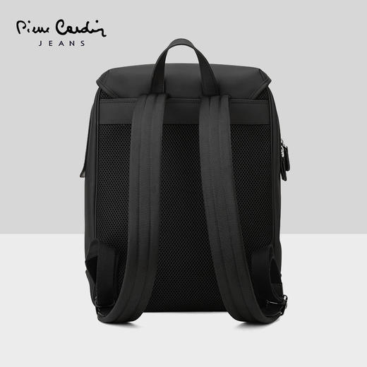 皮尔卡丹商务简约男士双肩包时尚休闲大容量电脑背包旅行包潮 商品图2